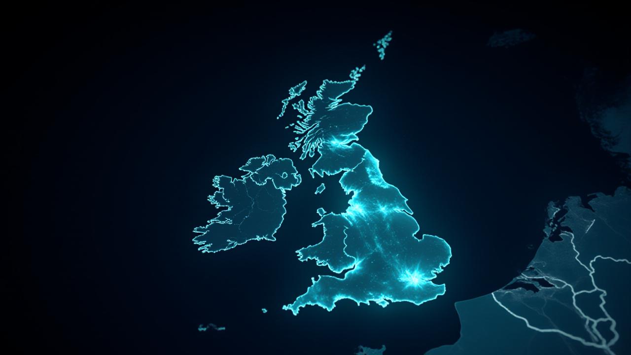 3D visualization of UK offshore wind patterns and site zones